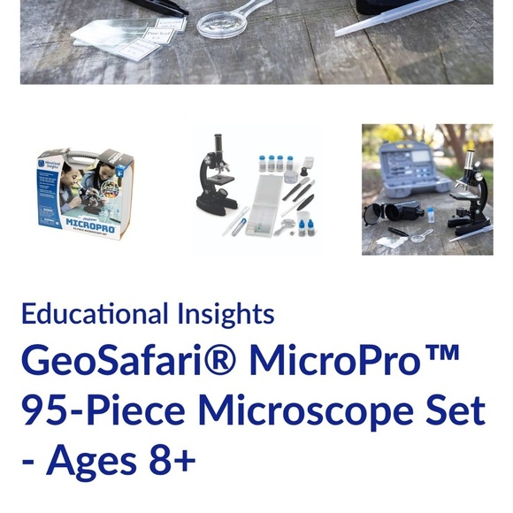 Brand new with tags! Kids microscope set STEM science educational learning - Picture 4 of 8